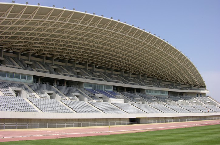 imagen estadio atletismo Málaga